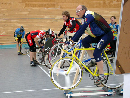 Burnaby Velodrome Club Race #1