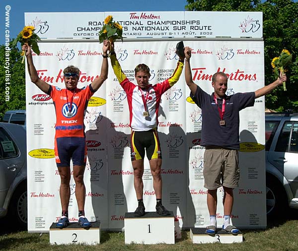 National Road Championships - ITT Podium