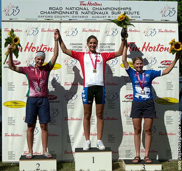 National Road Championships - ITT Podium