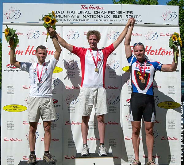National Road Championships - ITT Podium