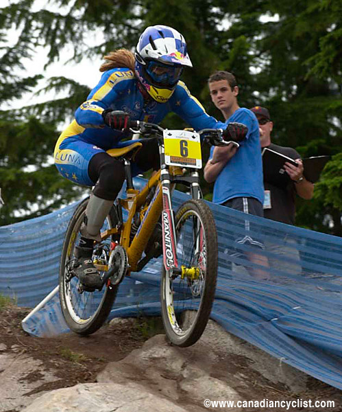 Grouse Mountain World Cup: DH Semi Finals Women