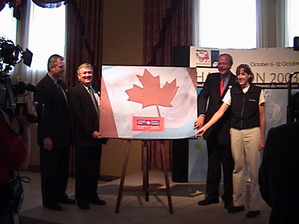 World Championships Stamp Unveiled
