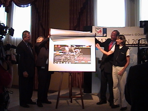 World Championships Stamp Unveiled