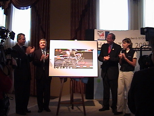 World Championships Stamp Unveiled