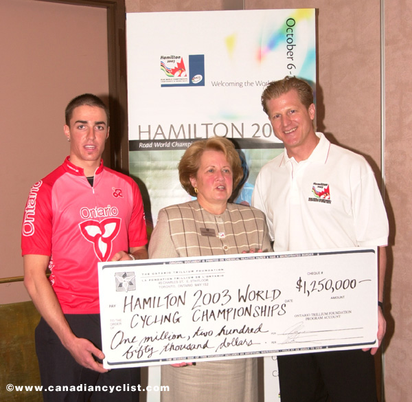 Hamilton 2003 Festival Trillium Grant Announcement
