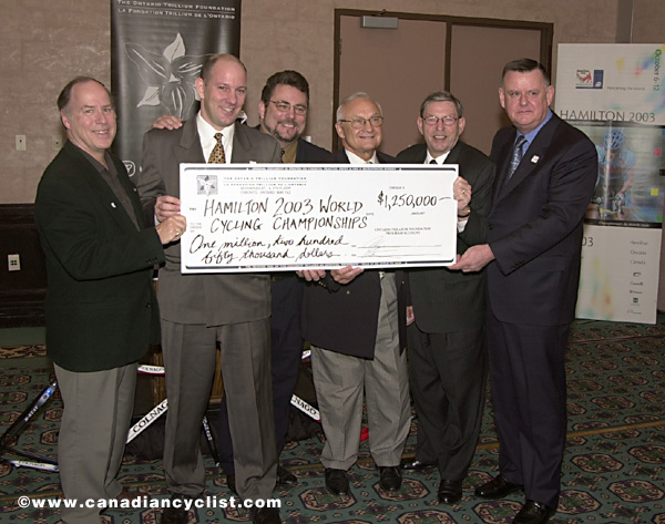 Hamilton 2003 Festival Trillium Grant Announcement
