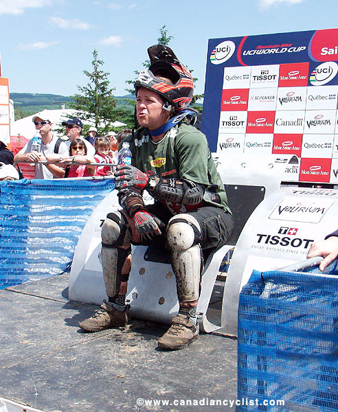 Mont Ste Anne World Cup - DH