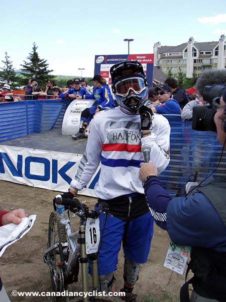 Mont Ste Anne World Cup DH