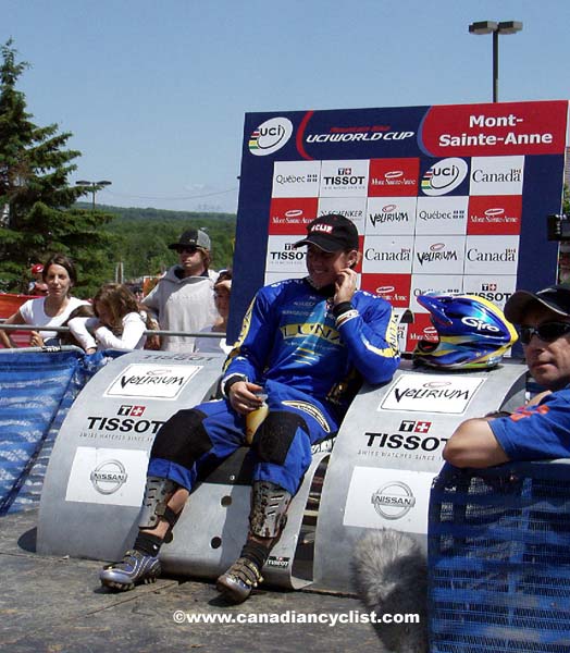 Mont Ste Anne World Cup DH