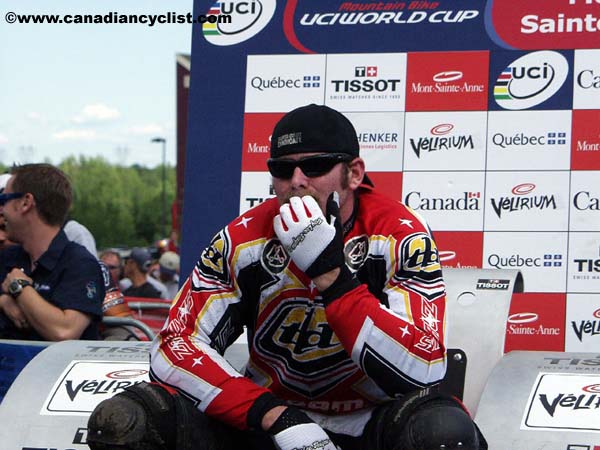 Mont Ste Anne World Cup DH