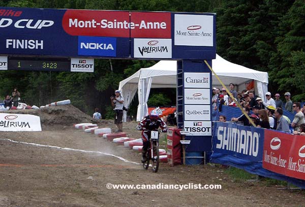 Mont Ste Anne World Cup DH
