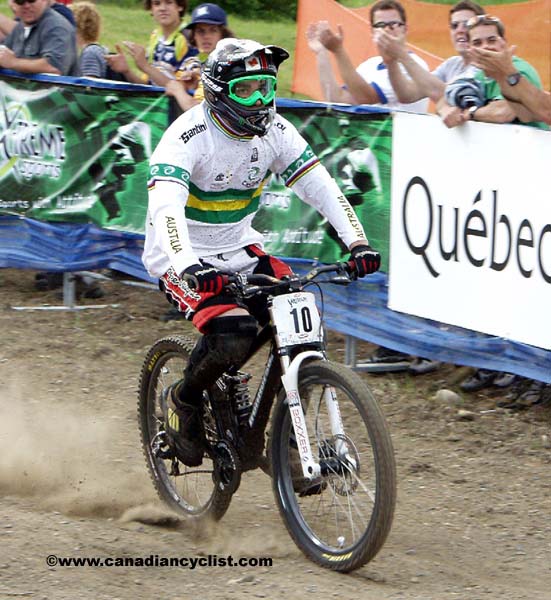 Mont Ste Anne World Cup DH