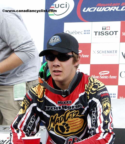 Mont Ste Anne World Cup DH