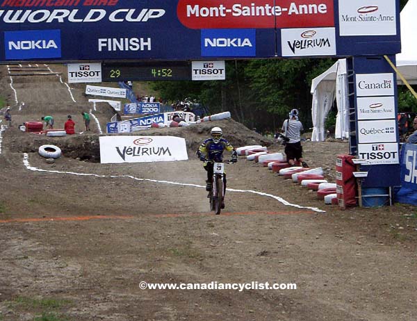 Mont Ste Anne World Cup DH