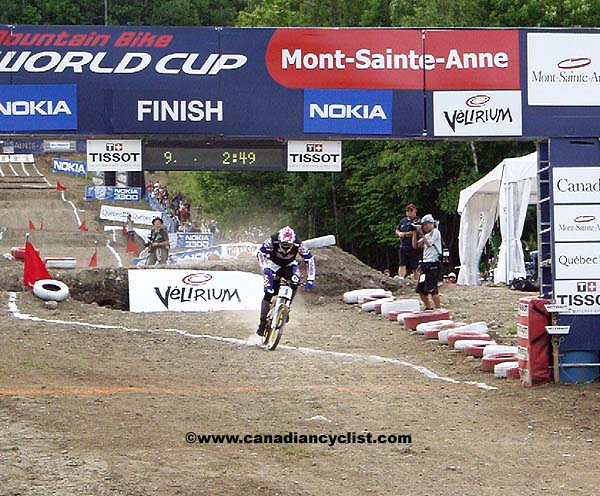 Mont Ste Anne World Cup DH
