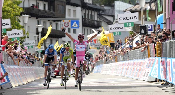 Giro d'Italia 2012 - Arrivo tappa 17
