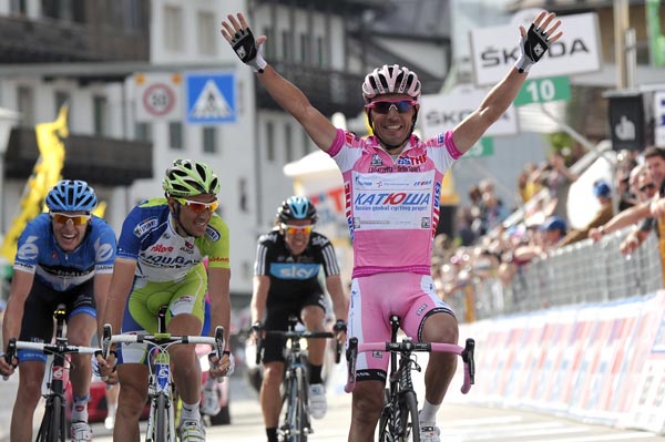 Giro d'Italia 2012 - Arrivo tappa 17