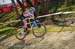 Katie Compton with a huge lead on her way to the win