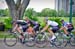 The chase group has now connected with the break