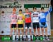 The jerseys after stage 5: Jim Stemper (5-hr Energy), Francisco