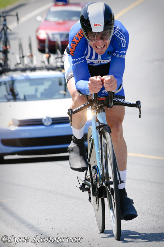 Ben Day (UnitedHealthcare) finished third, one second down