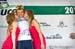 Point leader Guillaume Boivin (Canada) was enjoying the podium c