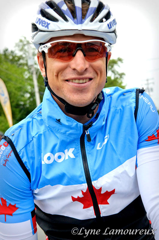 Dominque Rollin (Canada National Team) at the start