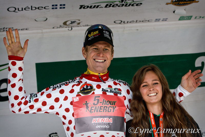 Jim Stemper (5-Hr Energy) and claims the KOM jersey