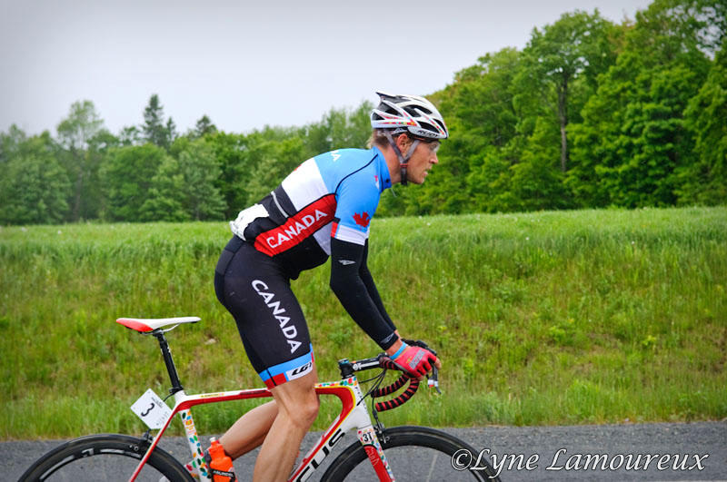 Nic Hamilton (Canada National Team) did a lot of the early pacem