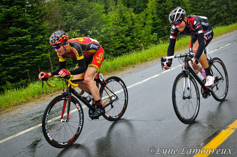 Alex Cataford (Garneau-Quebecor) and Jim Stemper (5-Hr Energy) i