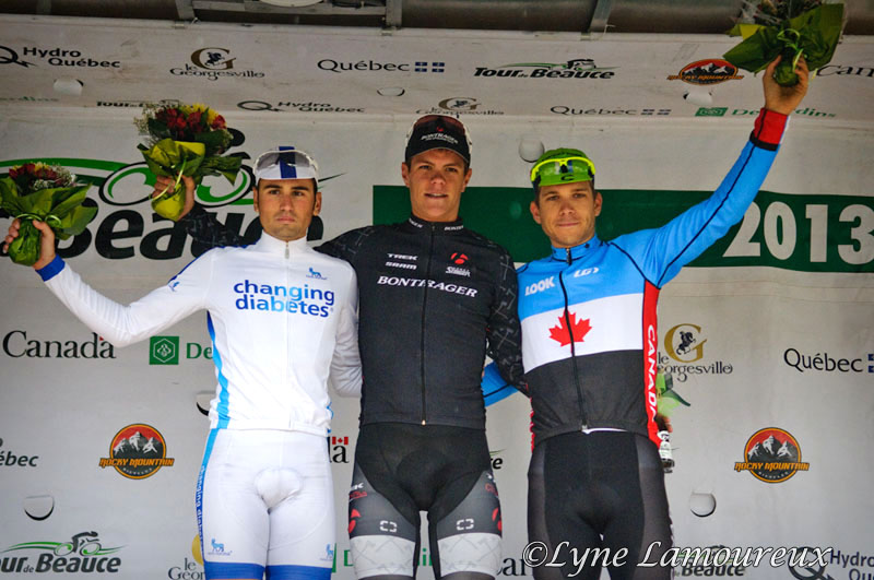 Tour de Beauce stage 1 podium: Jasper Stuyven (Bontrager), 2nd G