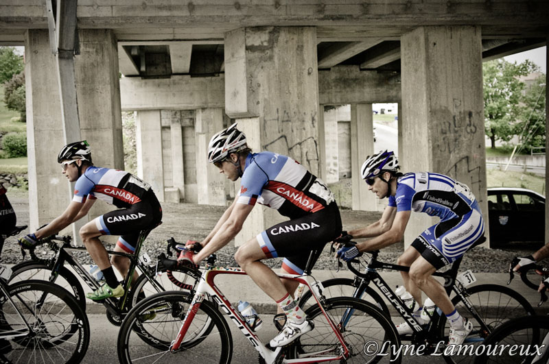 Christian Meier and Nic Hamilton of the Canadian National Team i