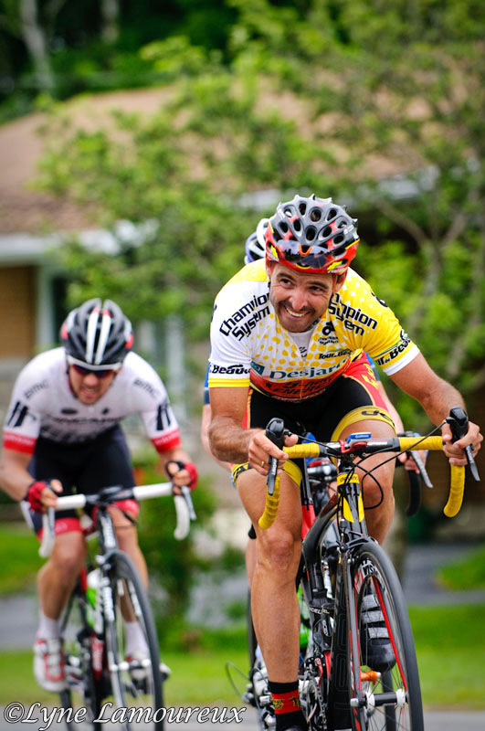 Francisco Mancebo (5-hr Energy) gives chase with one lap to go