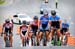 The three GC contenders lead the break with one lap to go