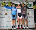 Stage 6 podium: Diego Jiminez (inteja) wins, Luis Amaran (Jamis-