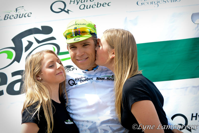 Guillaume Boivin (Canada) retains the white points jersey