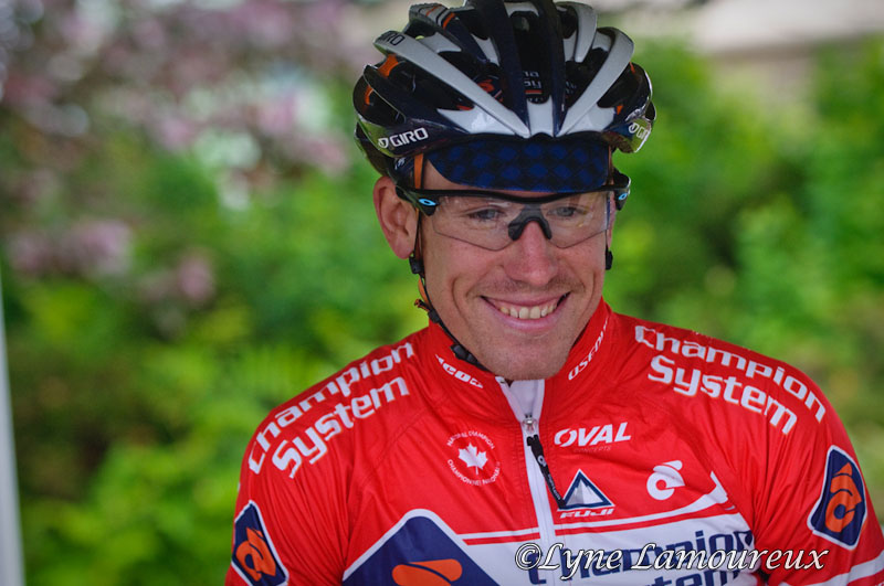 A smile from Canadian champion Ryan Roth (Champion System) at th