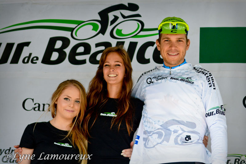 Guillaume Boivin (Canada) also claims the white points jersey