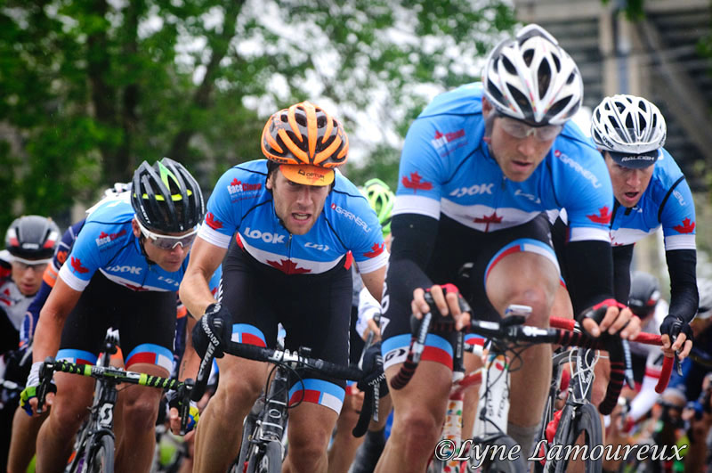 Canadian National Team takes over the front with one finishing c