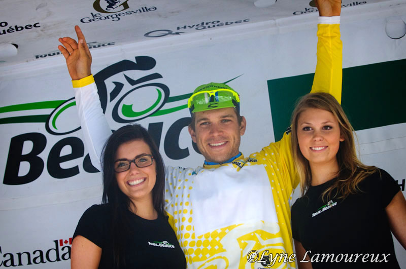 Guillaume Boivin (Canada National Team) takes over the yellow je