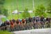 The field climbs on the way to second KOM