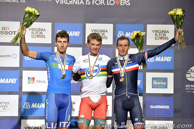 2015 Road World Championships, Richmond VA
