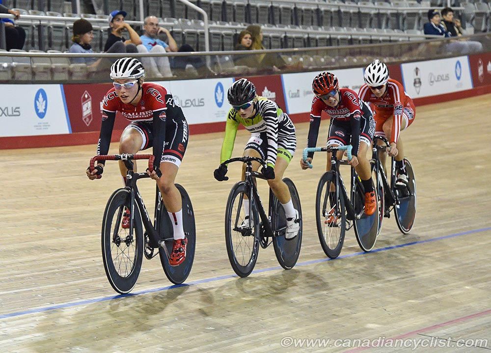 2016 Milton Challenge - Junior Women Points race (Omnium)