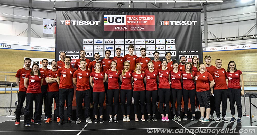 Team Canada, 2017 Track World Cup Milton