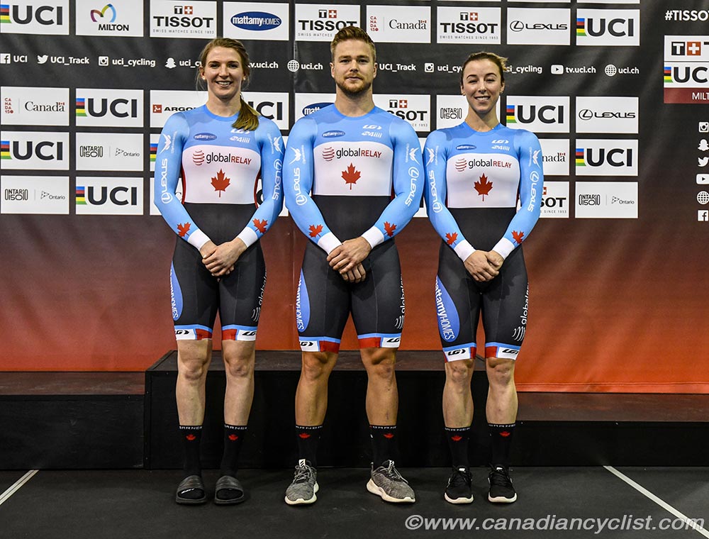 Team Canada, 2017 Track World Cup Milton