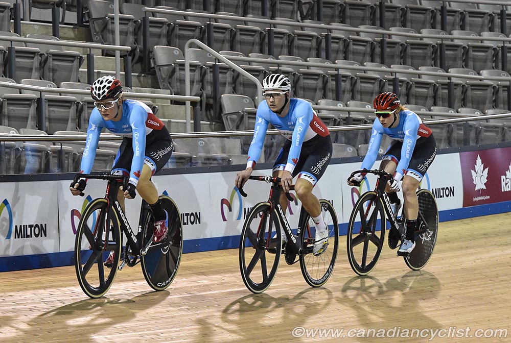 Team Canada, 2017 Track World Cup Milton