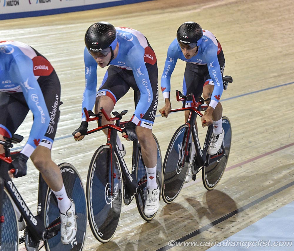Team Canada, 2017 Track World Cup Milton