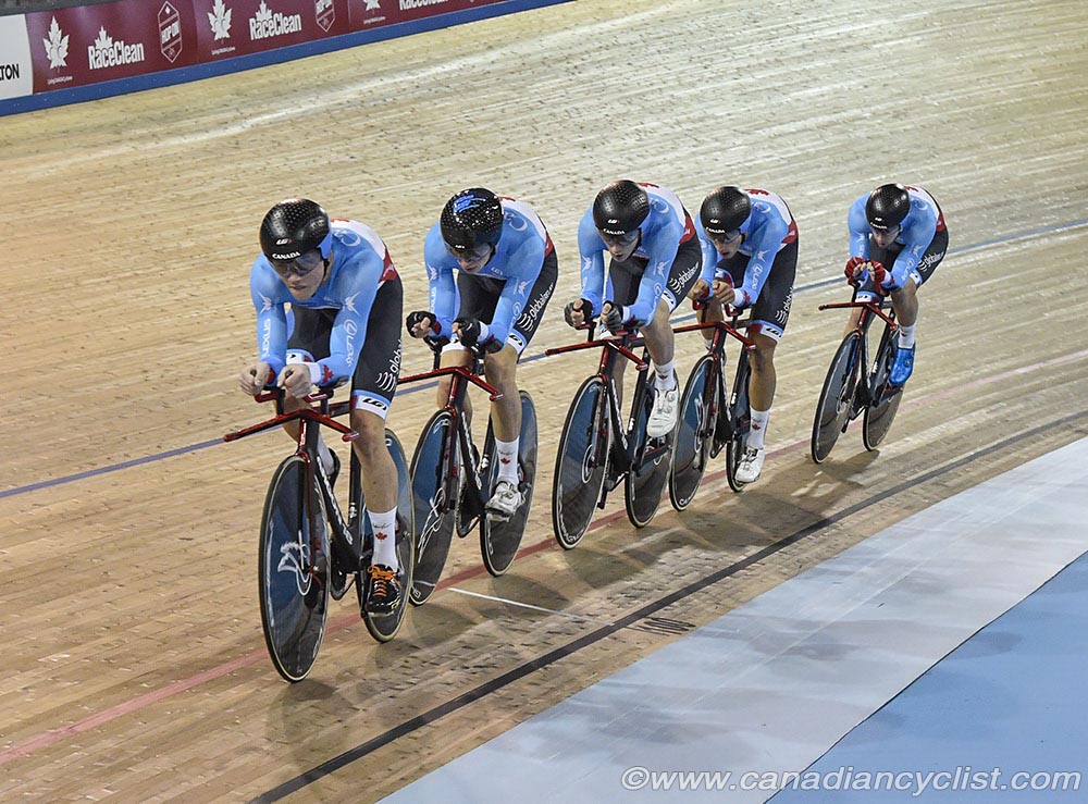 Team Canada, 2017 Track World Cup Milton