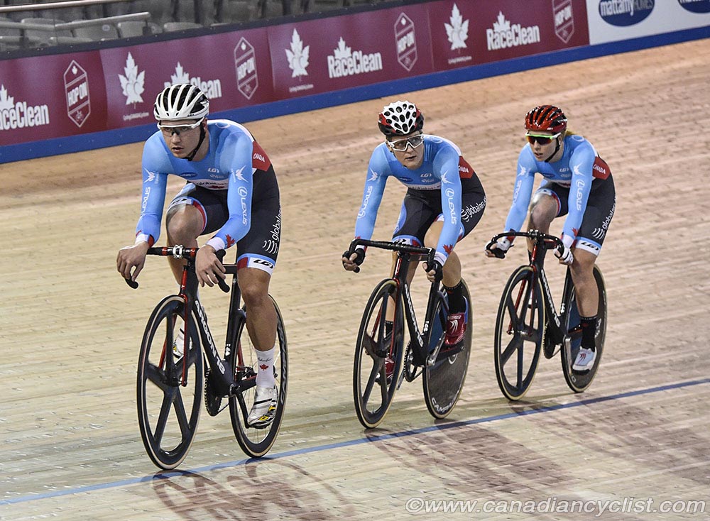 Team Canada, 2017 Track World Cup Milton