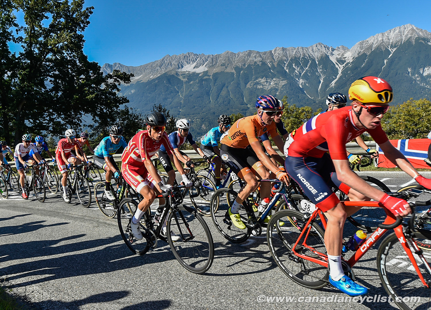 2018 Road World Championships, Innsbruck-Tirol, Austria